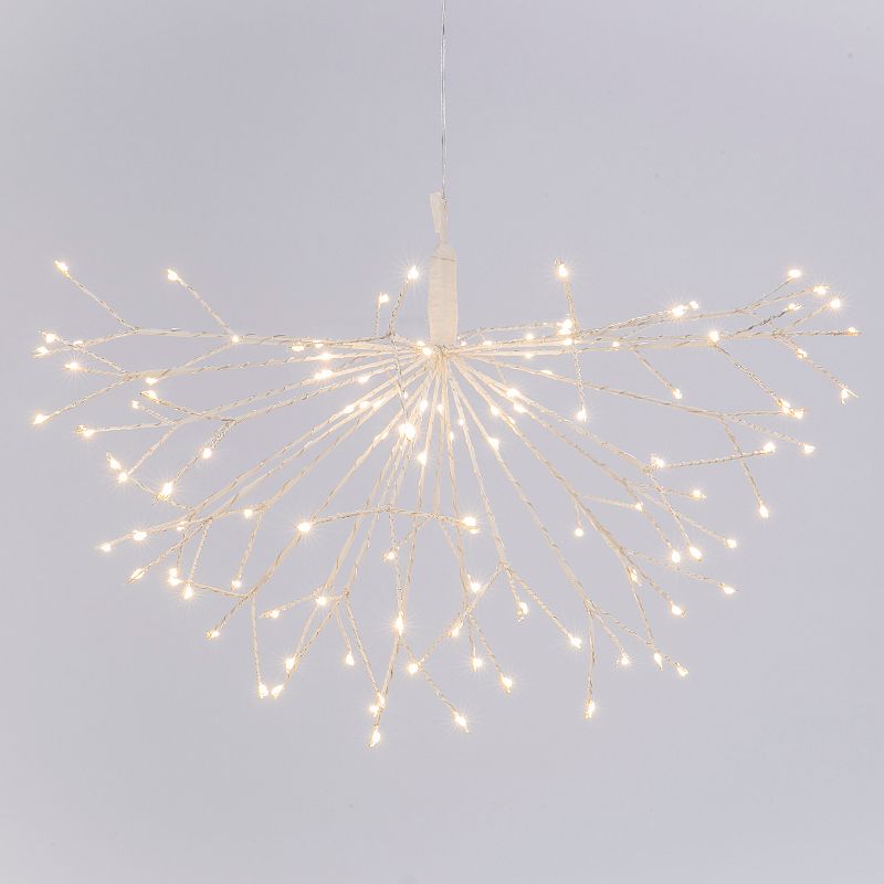 Gerson International 19.68 Inch Diameter Electric Lighted Starburst with 120 Micro LED Lights
