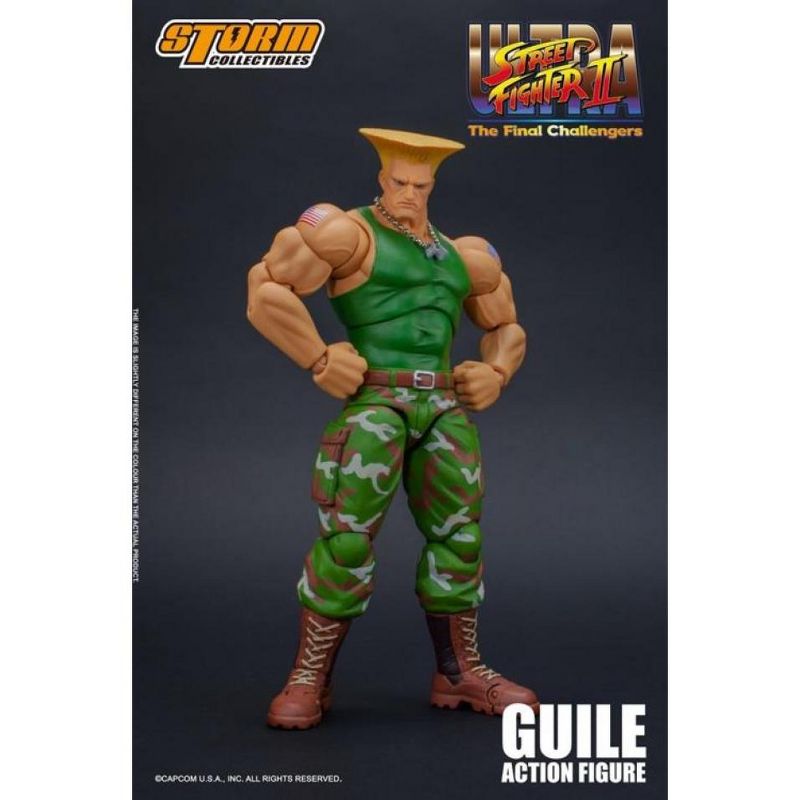 Guile 1:12 Scale Figure I Street Fighter | Storm Collectibles Action figures
