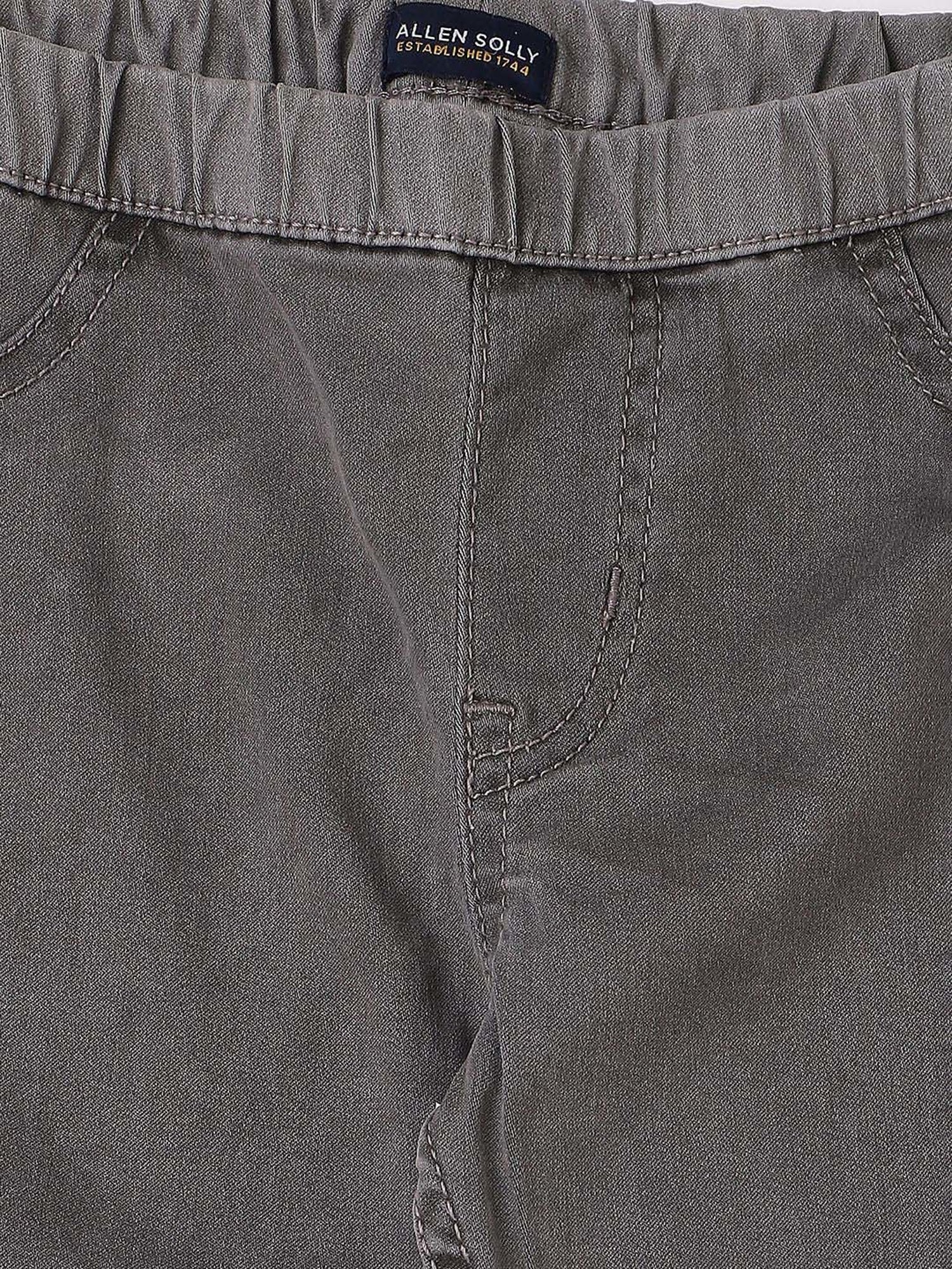 Angel & Rocket Girls Grey Solid Jeggings