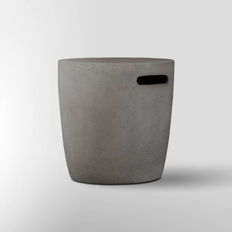 Riverside Propane Tank Cover Gray - Real Flame