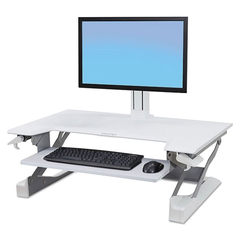 Ergotron WorkFit-TL Desktop Sit-Stand Workstation 37 1/2 x 25 x 20 White 33406062
