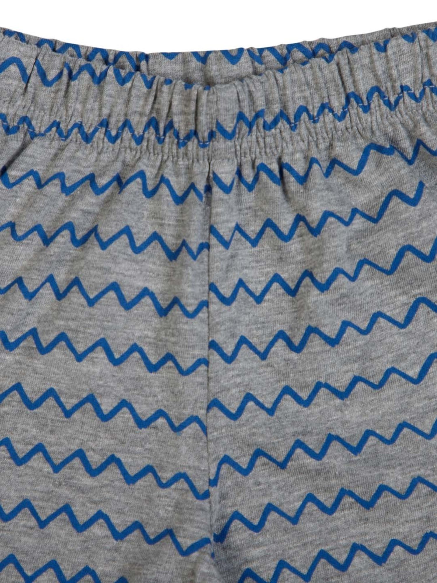 Bodycare Kids True Navy & Grey Cotton Printed T-Shirt Set