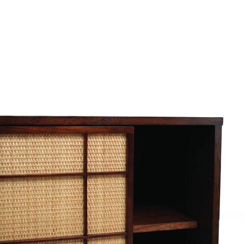 Yoko 2 Door Media Console Natural - Hopper Studio