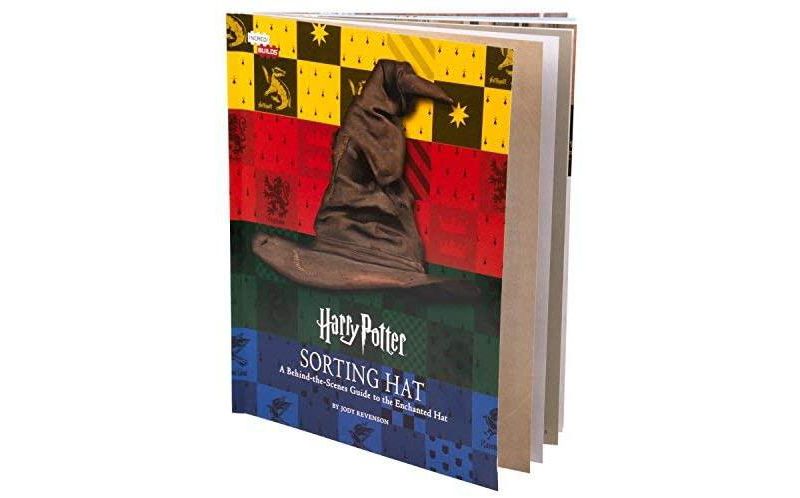 Incredibuilds Harry Potter Sorting Hat Book & Wood Model Figure Kit
