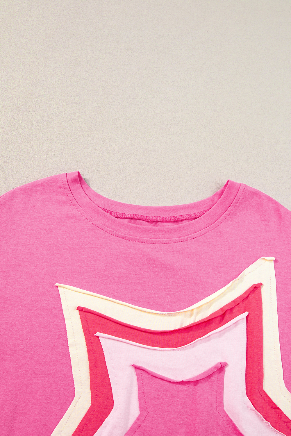 White Tie-dye Print Oversized Boyfriend T Shirt