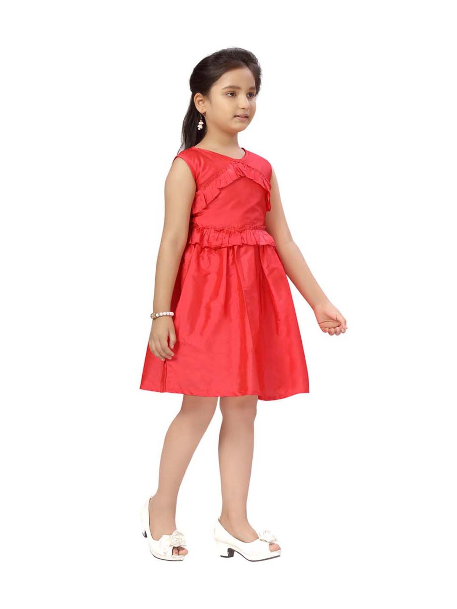 Aarika Kids Gajri Regular Fit Frock