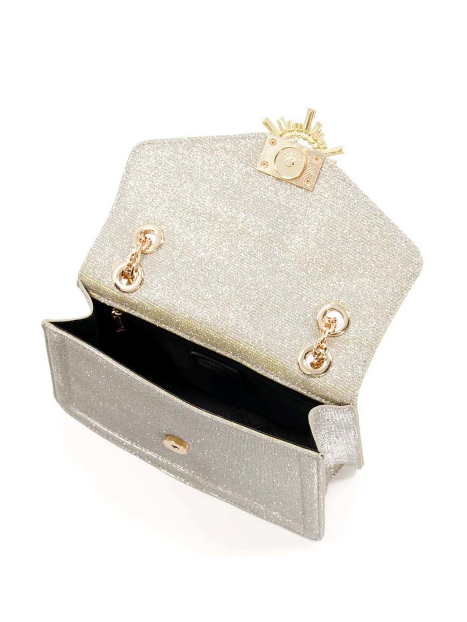 Dune London Golden Embellished Small Sling Handbag