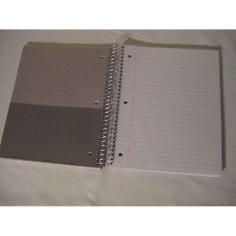Office Depot Brand Stellar 5 Subject Notebook, 10 1/2" x 8", 5 Subject, Wide Ruled, Assorted Colors, 200 Sheets