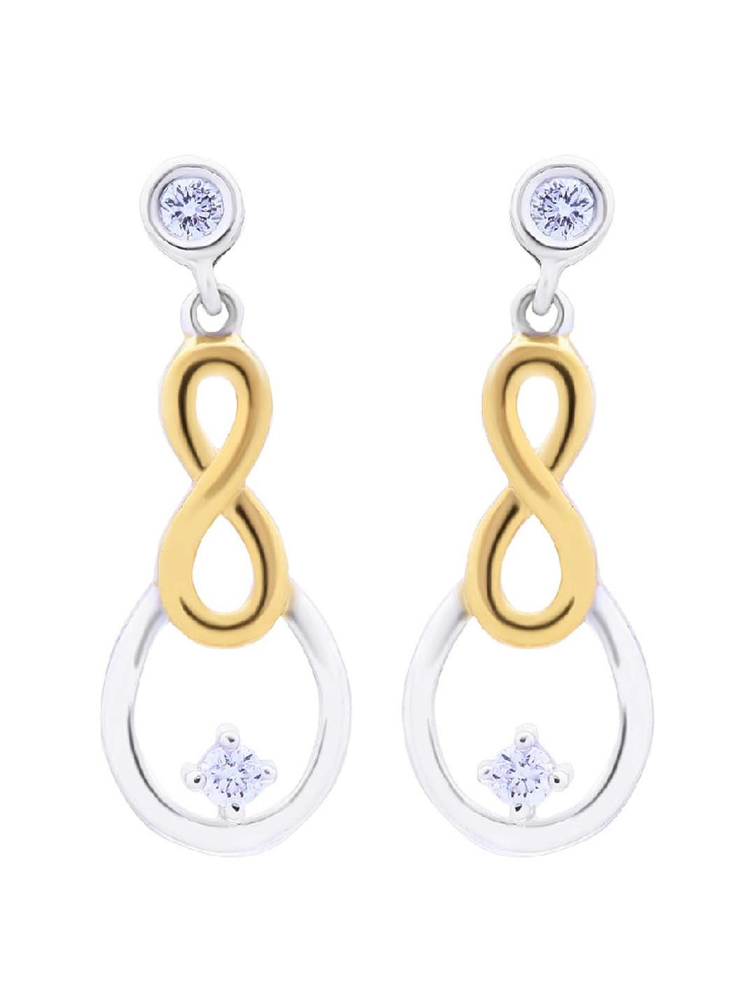Waman Hari Pethe Jewellers 18k Gold & Diamond Earrings for Women