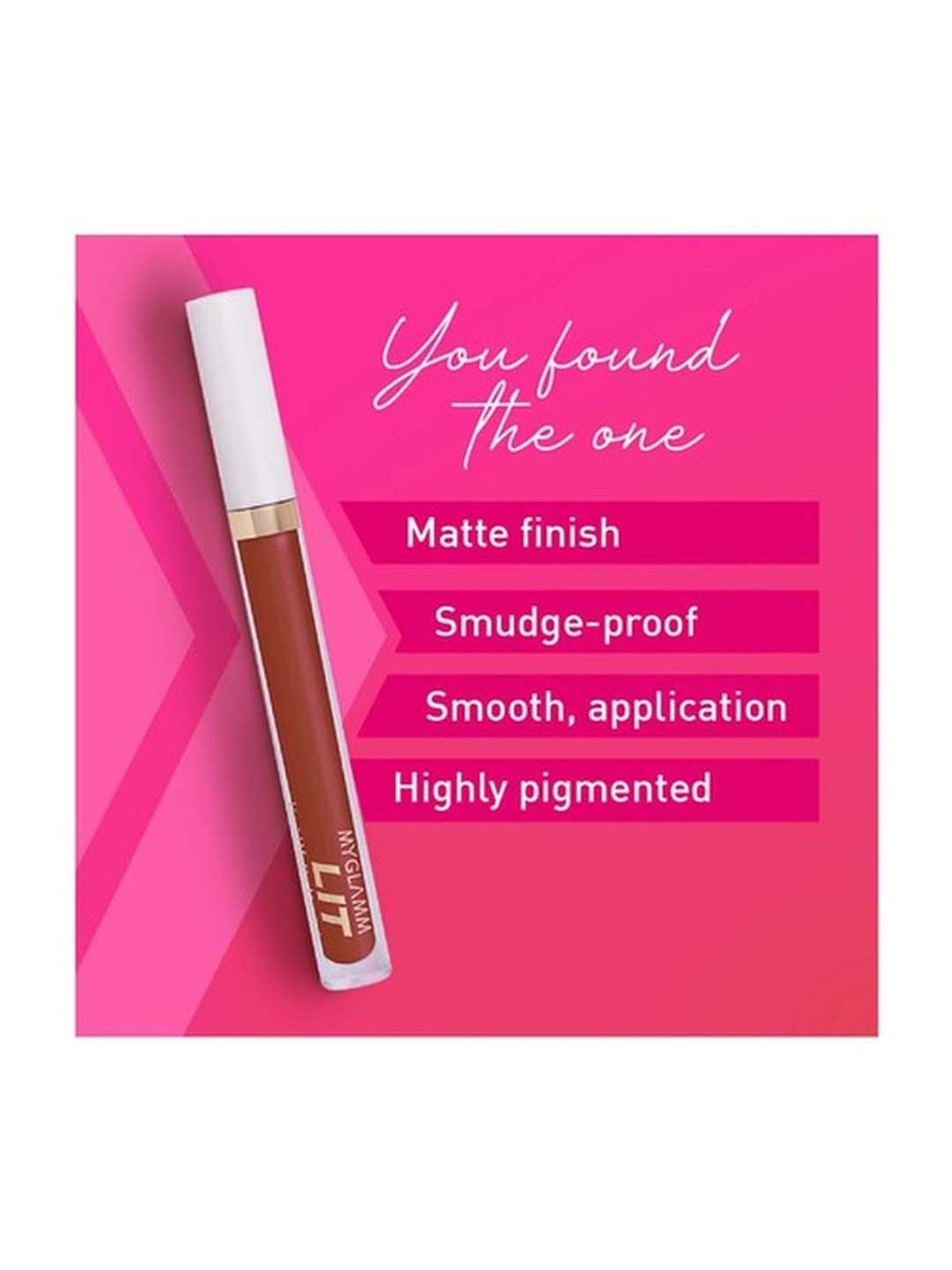 MyGlamm LIT Liquid Matte Lipstick OK Boomer - 3 ml