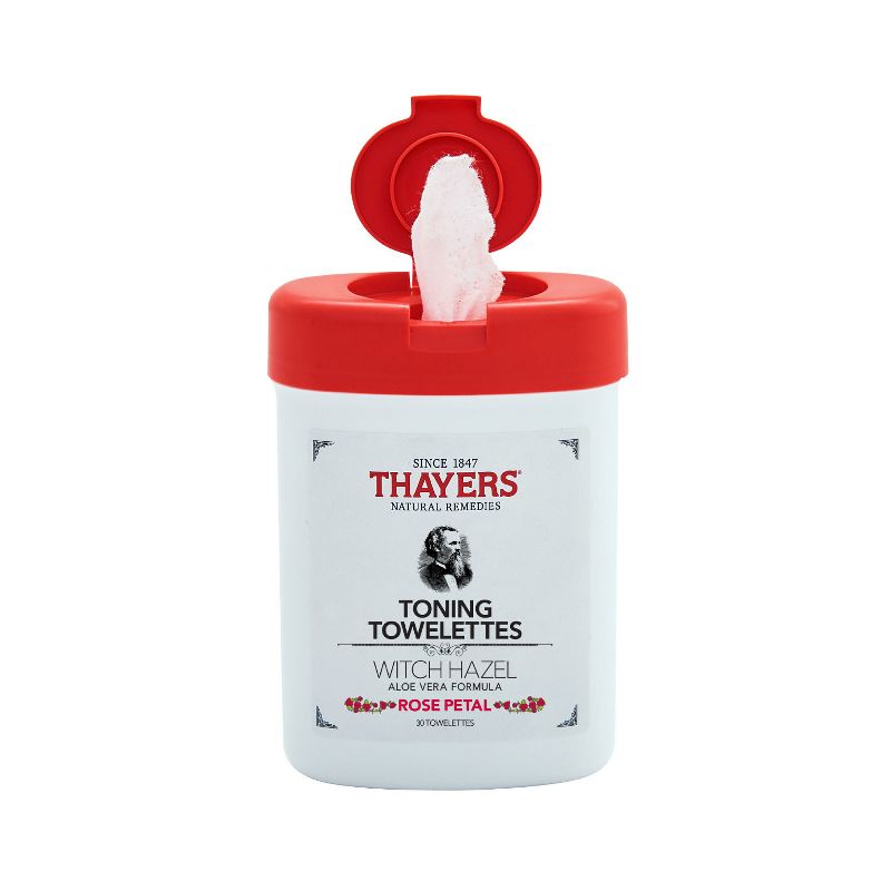 Thayers Rose Petal Toning Towelettes - 30ct