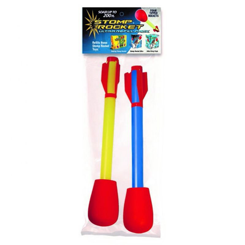 Stomp Rocket Dueling Rockets & Bonus Refill Pack