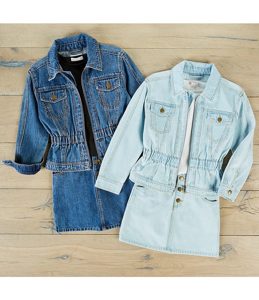 Truce Big Girls 7-16 Stripe Skirt