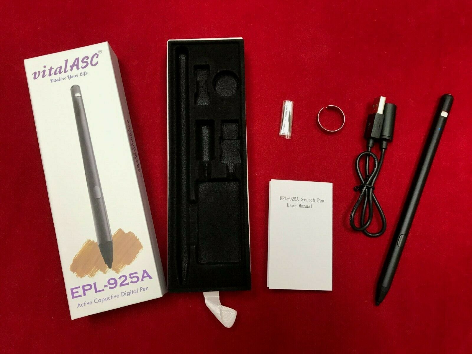 Stylus Pen for Digital Pencil Smooth Precision Capacitive Pen Fine Point, Magnetism Cover Cap, Universal  for iPhone/iPad Pro/Mini/Air/Android/Microsoft/Surface , Android and Other Touch Screens