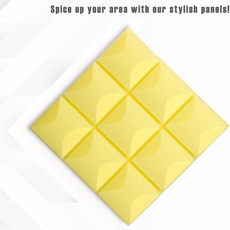12Pcs Mushroom Acoustic Panel 30x30x5cm Acoustic Foam Studio Wedge Tile Sound Panel Soundproof Insulation Absorbing Foam