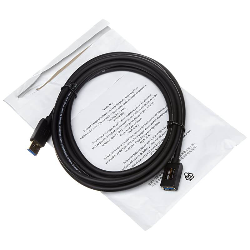 USB 30 Extension Cable AMale to AFemale Adapter Cord 33 Feet 1 Meter