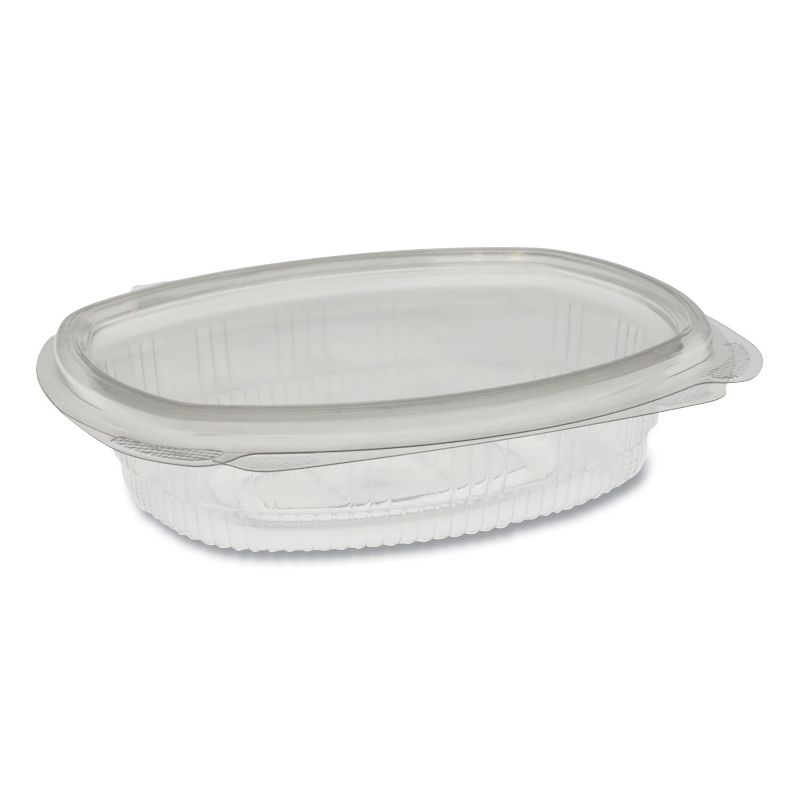 Pactiv Hinged Lid Deli Container, 4.92x5.87x1.32, 8 oz 0CA910080000