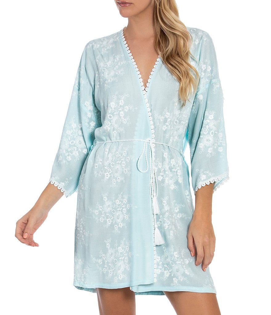 kate spade new york Bridal Charmeuse Robe