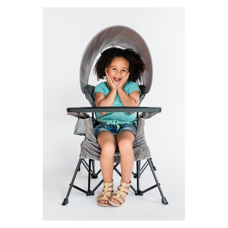Baby Delight Go With Me Venture Deluxe Portable High Chair - Gray