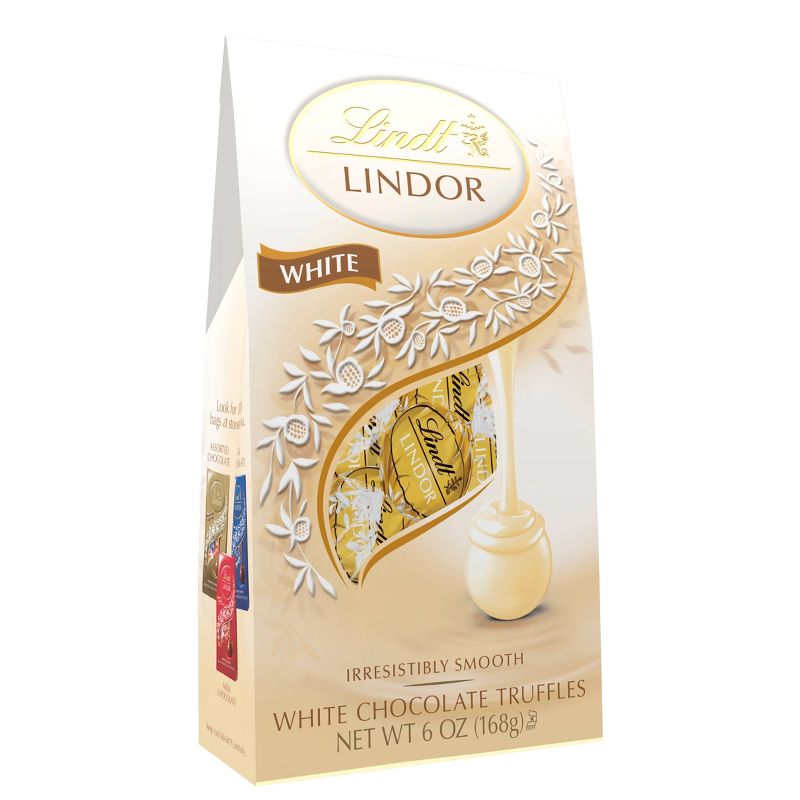 Lindt Lindor White Chocolate Truffles - 6oz