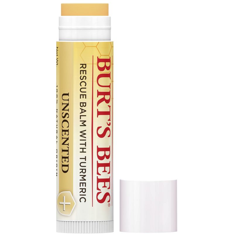 Burt's Bees Lip Balm Rescue Unscented Blister - 0.15oz