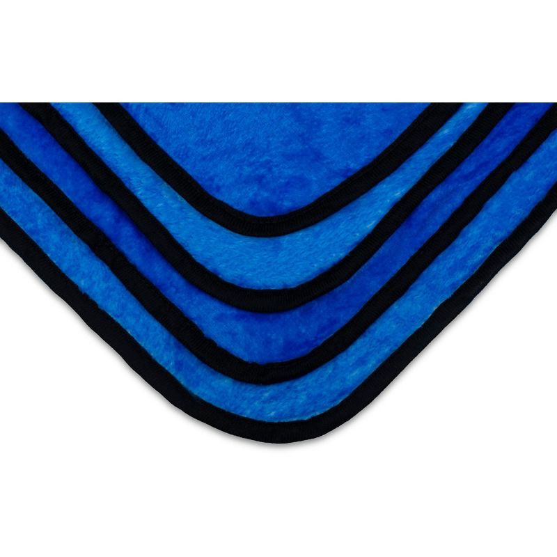 Just Funky Sonic The Hedgehog Sticker Bomb Fleece Throw Blanket | 45 x 60 Inch Cozy Blanket