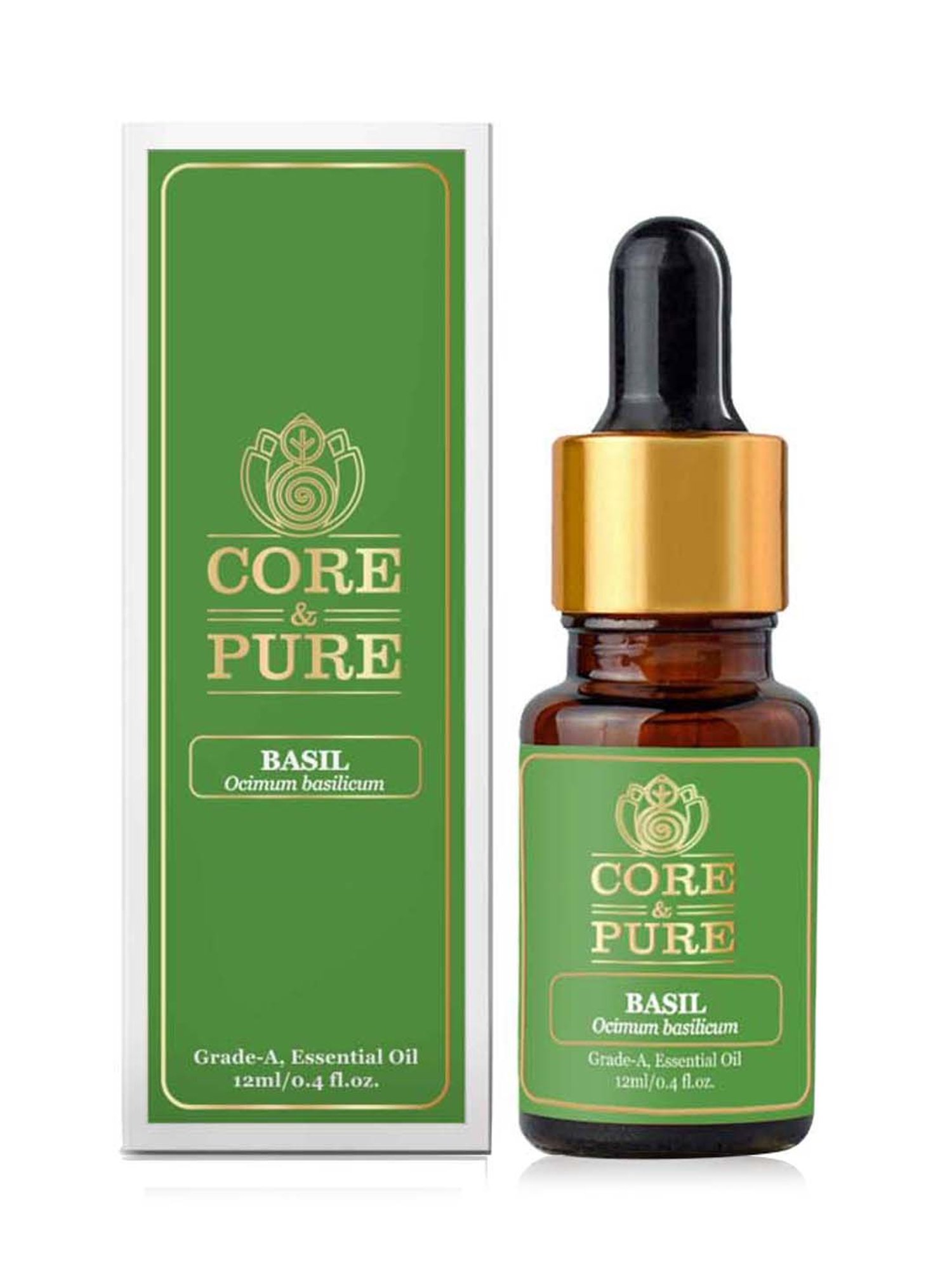 CORE & PURE Basil Essential Oil - 12 ml