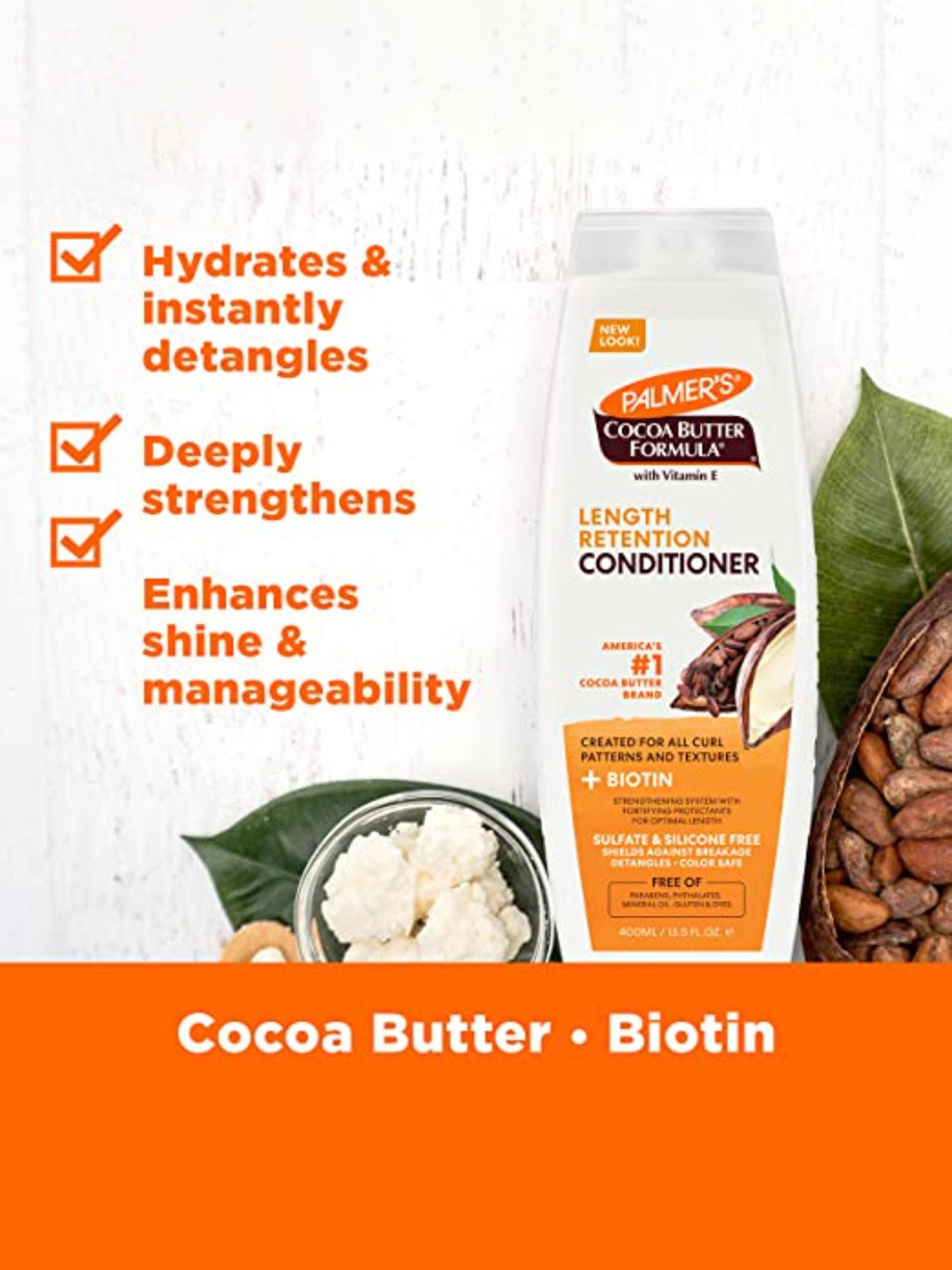 Palmer's Cocoa Butter Formula with Vitamin E Length Retention Conditioner - 400 ml