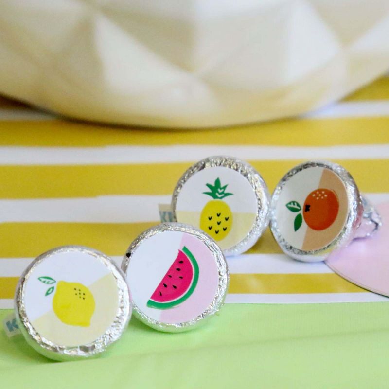 Big Dot of Happiness 40th Milestone Birthday - Mini Wine and Champagne Bottle Label Stickers - Birthday Party Favor Gift for Women and Men - Set of 16