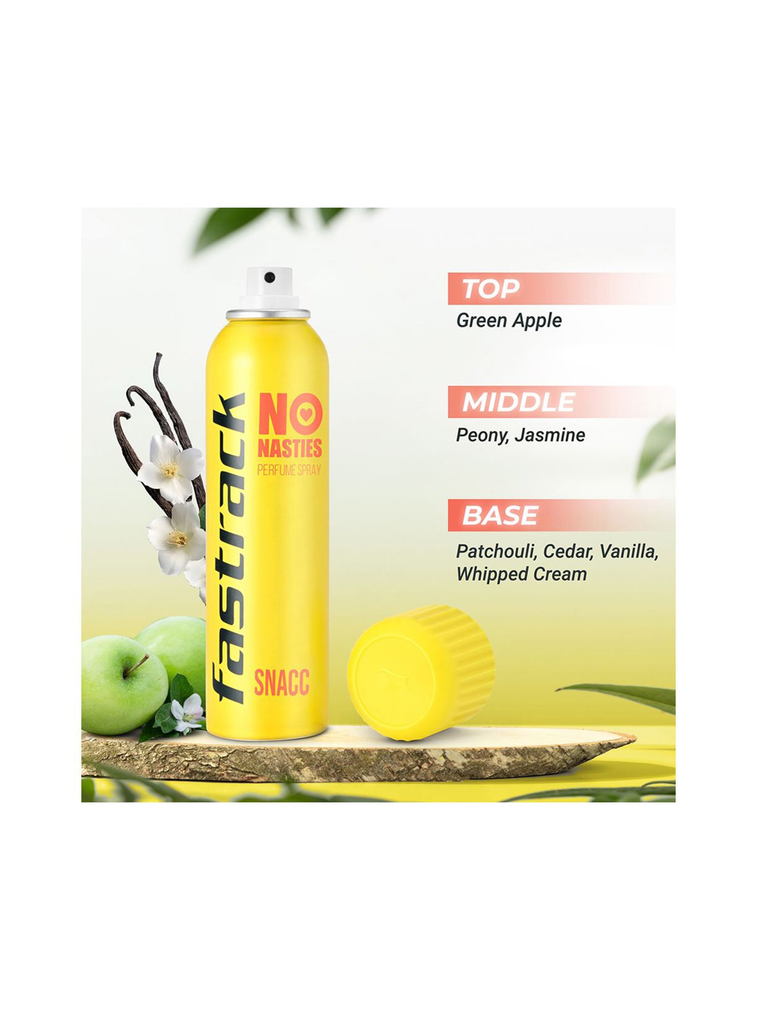 Fastrack No Nasties Fleek And Snacc Perfume Spray - Pack of 2