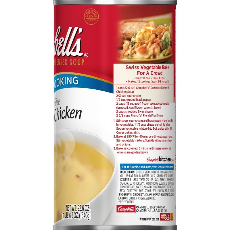 Campbell's Condensed Family Size Cream of Chicken Soup 22.6oz