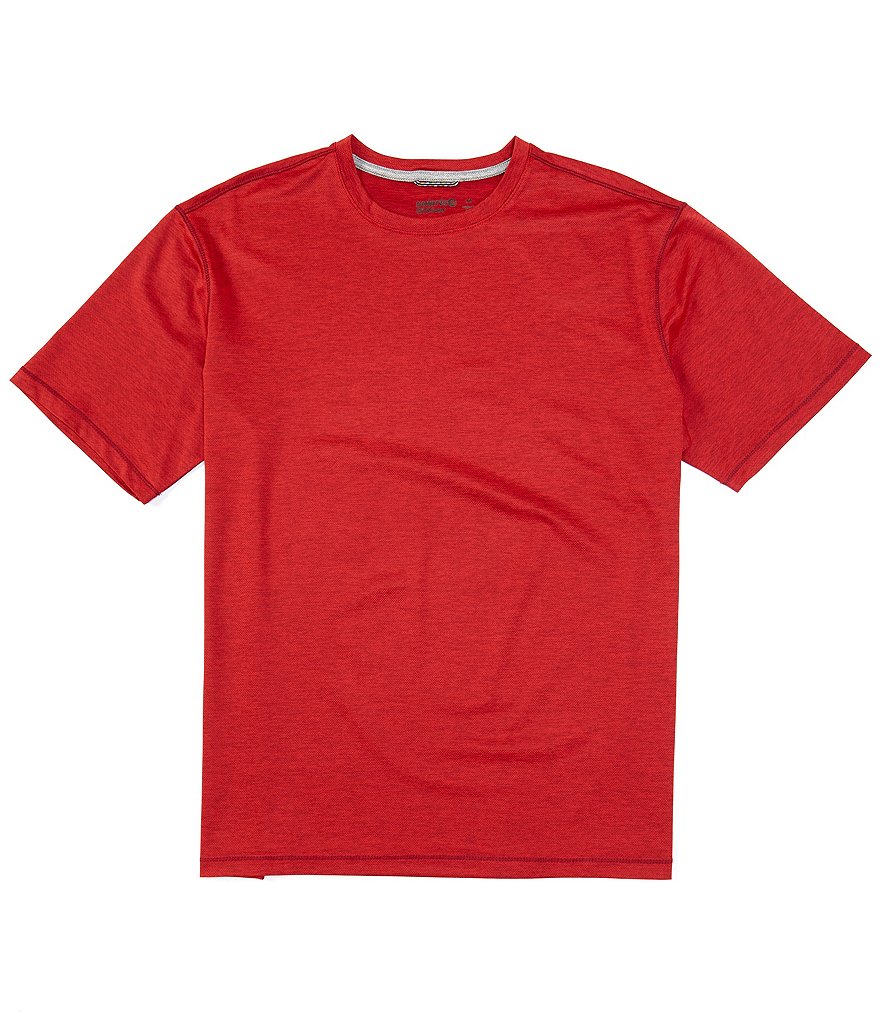 Solaris Powered by CoolCore Short-Sleeve Striated Crew Neck Performance Tee