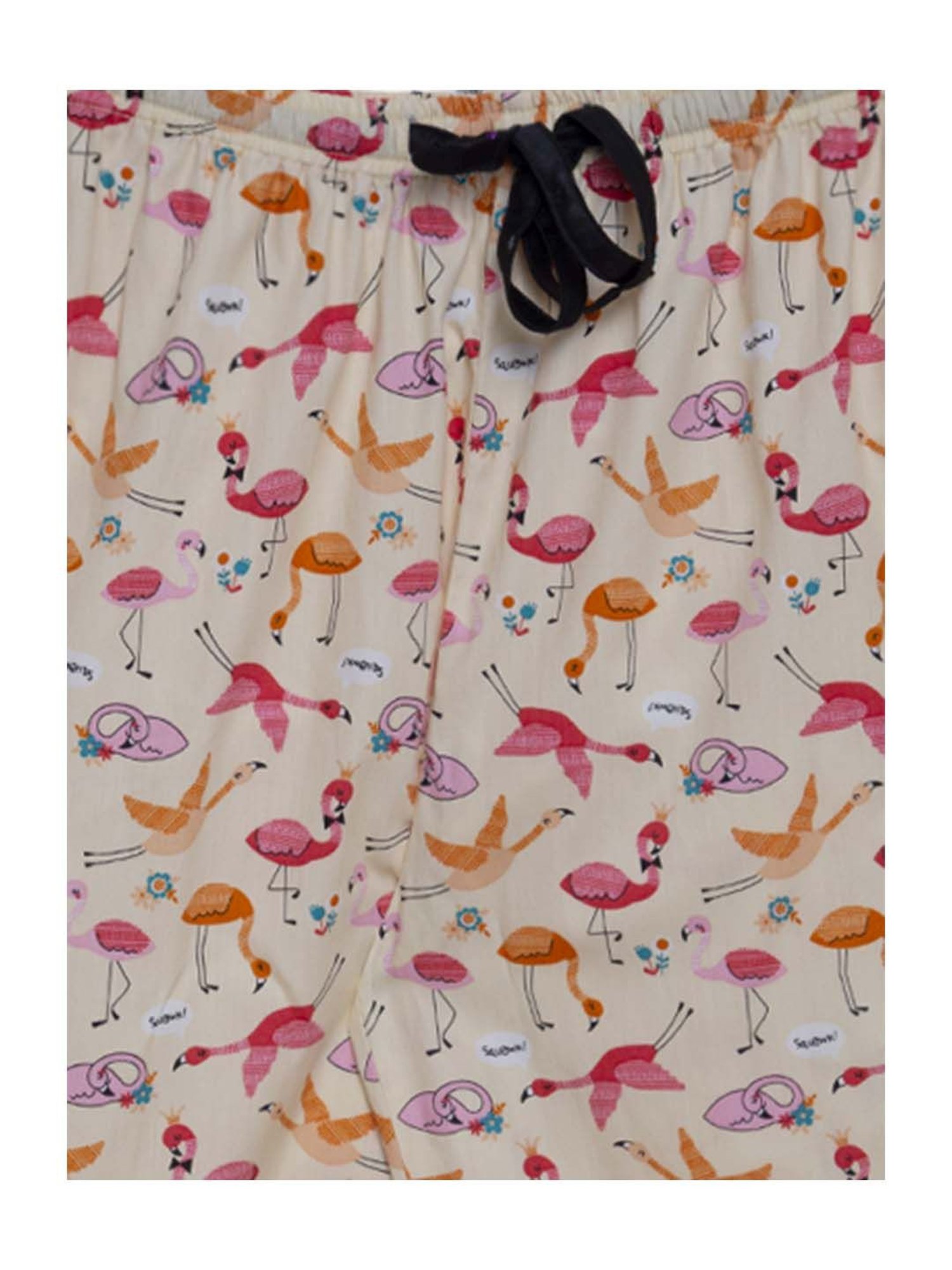 Fluffalump Boys Multicolor Cotton Printed Nightwear Top & Pants Set