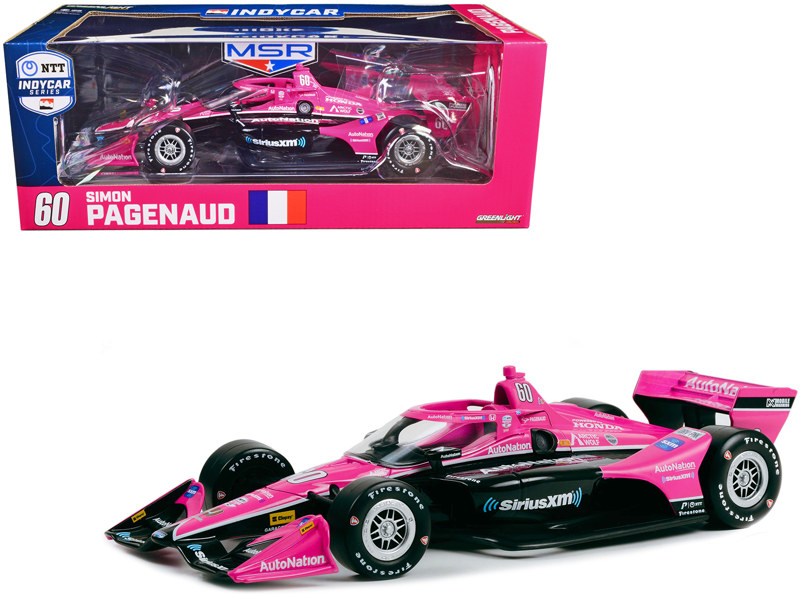 Dallara IndyCar #2 Josef Newgarden "Shell Oil" Team Penske Winner "108th Indianapolis 500 - NTT IndyCar Series" (2024) 1/64 Diecast Model Car by Greenlight