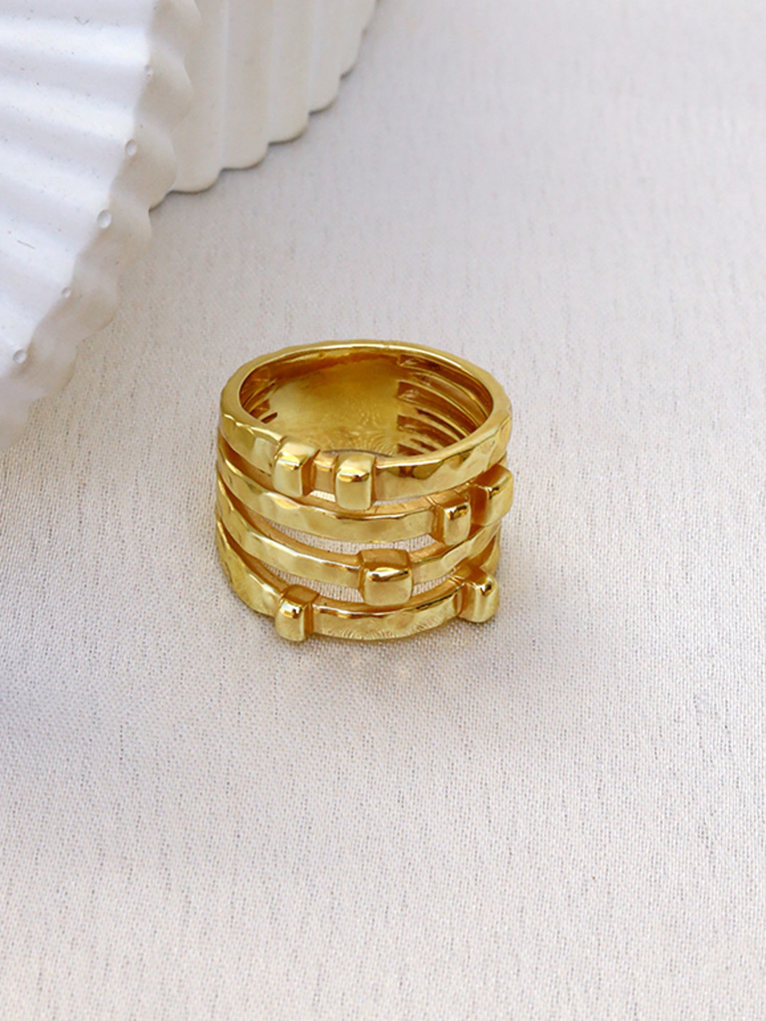 Perfectly Average 4In1 Gold Ring