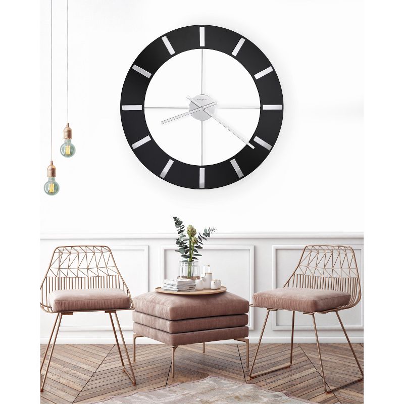 Howard Miller 625602 Howard Miller Onyx Wall Clock 625602