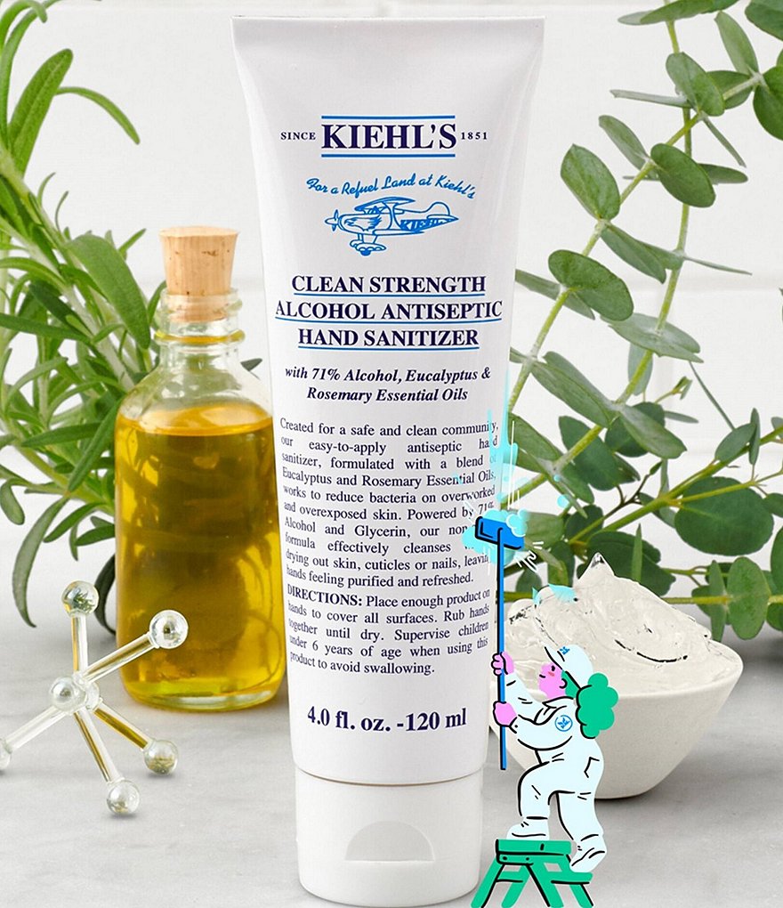 Kiehl's Since 1851 Clean Strength Alcohol Antiseptic Hand Sanitizer