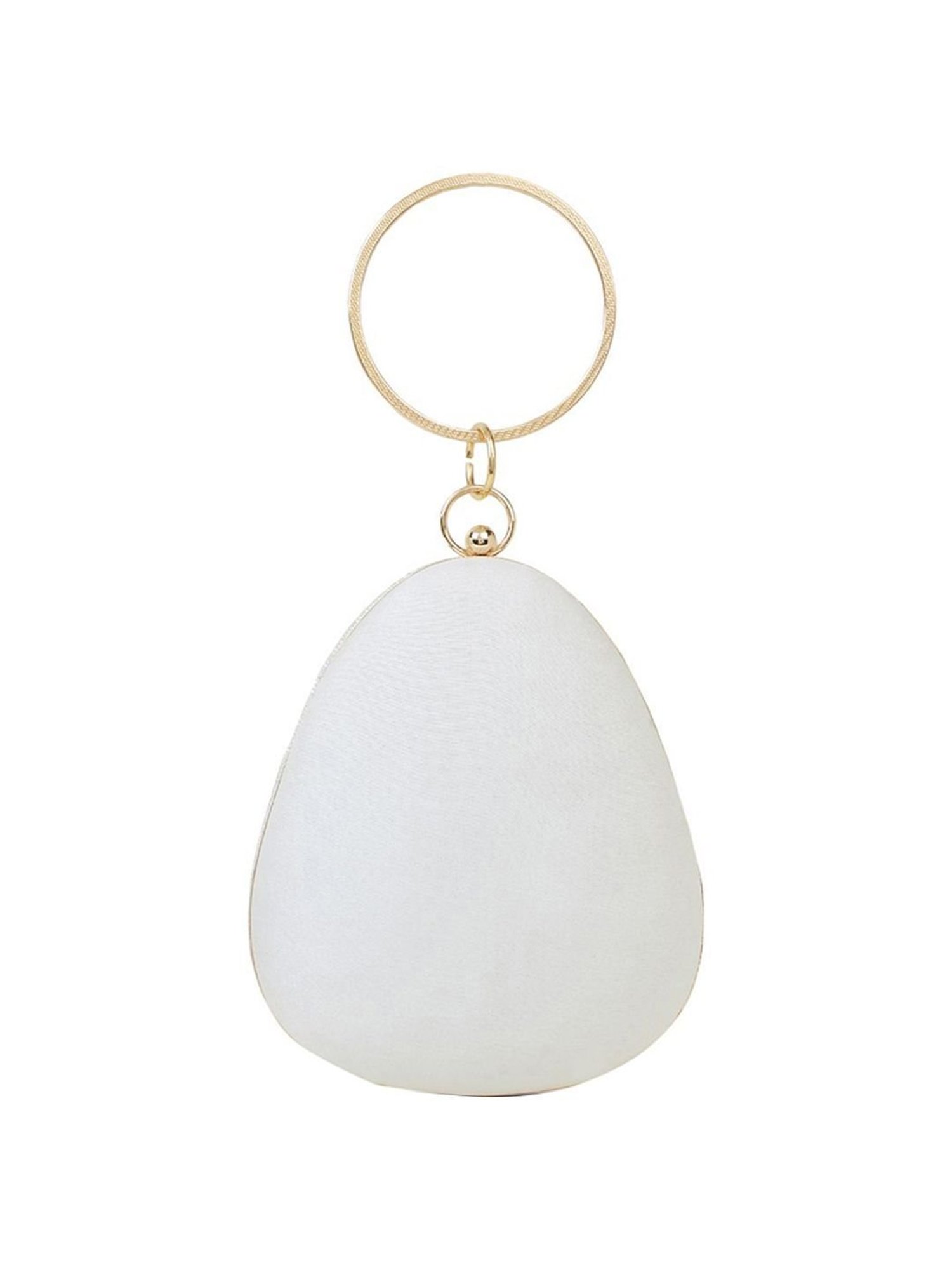 Spice Art White Clutch