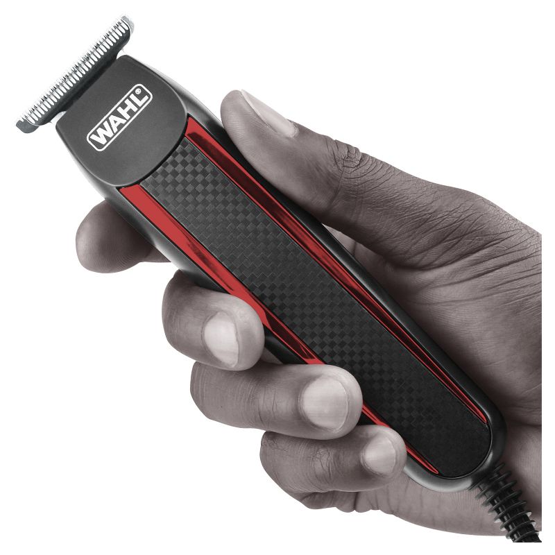 Wahl Edge Pro Men's Corded T-Blade Groomer for Bump Free Grooming Trimming & Shaving - 9686-300
