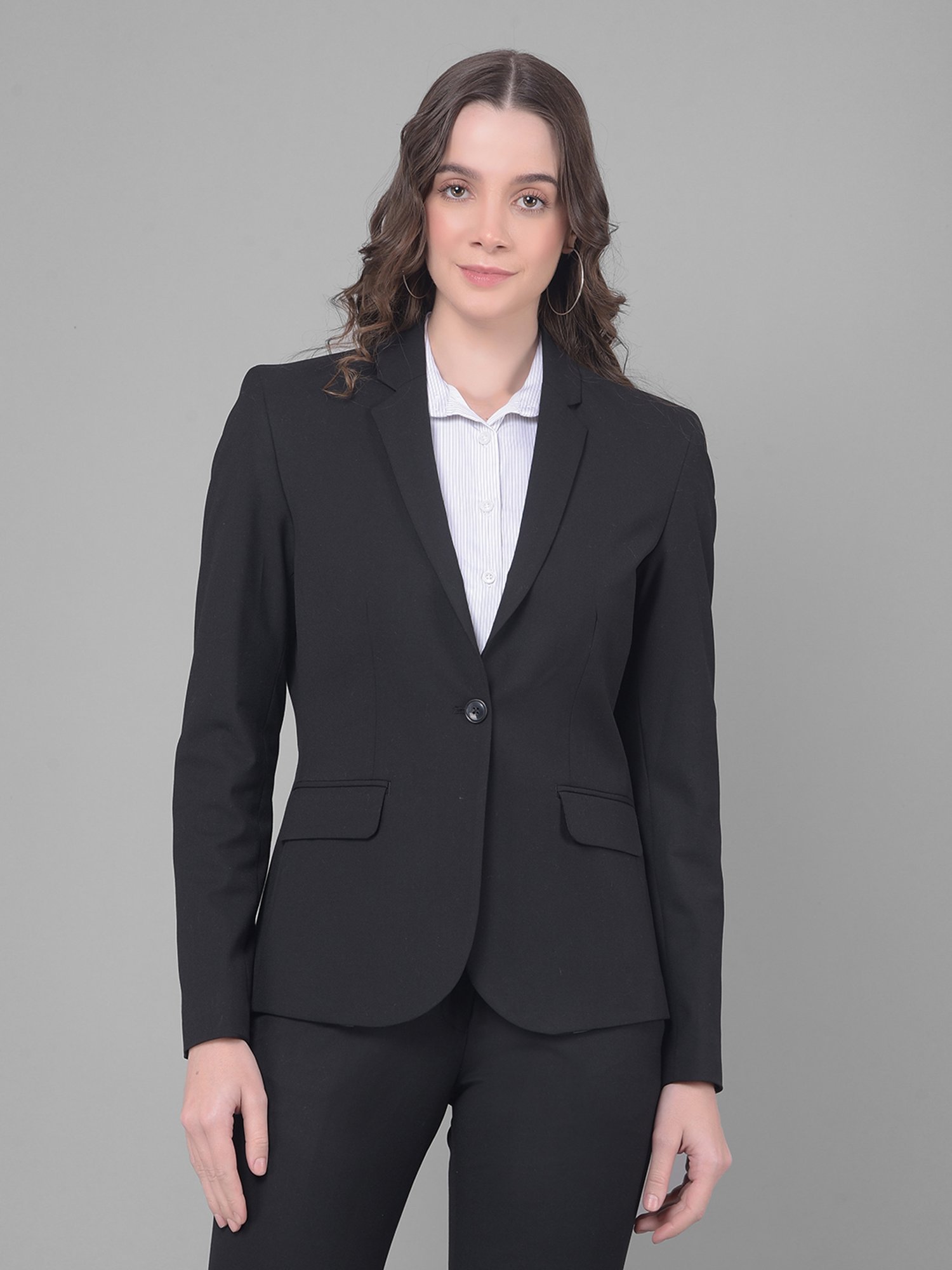 Crimsoune Club Black Slim Fit Blazer