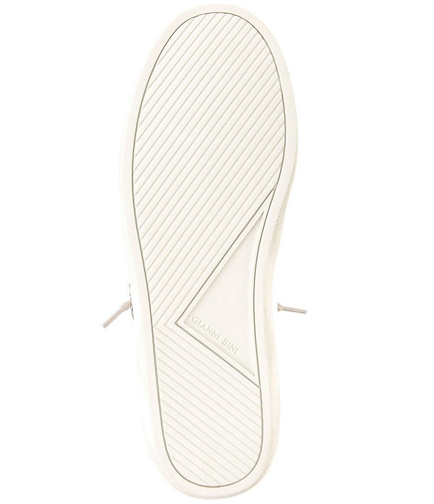 Gianni Bini Kaekko Camo Star Detail Lace-Up Sneakers