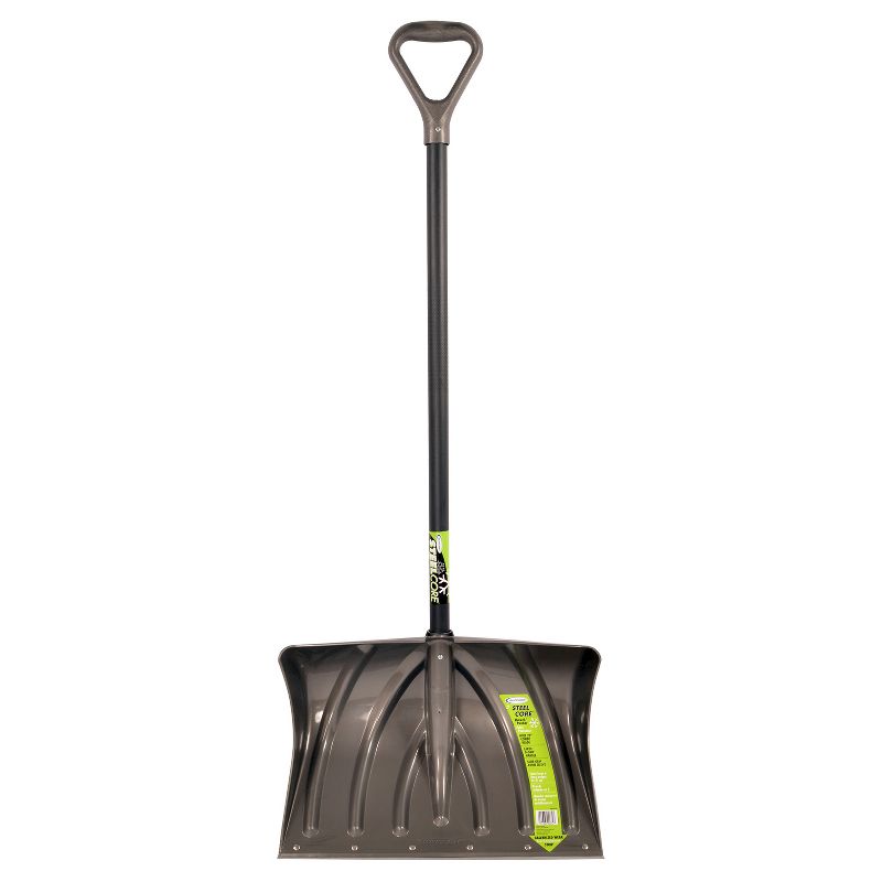 Suncast 20'' Combo Shovel with Wear Strip Gray