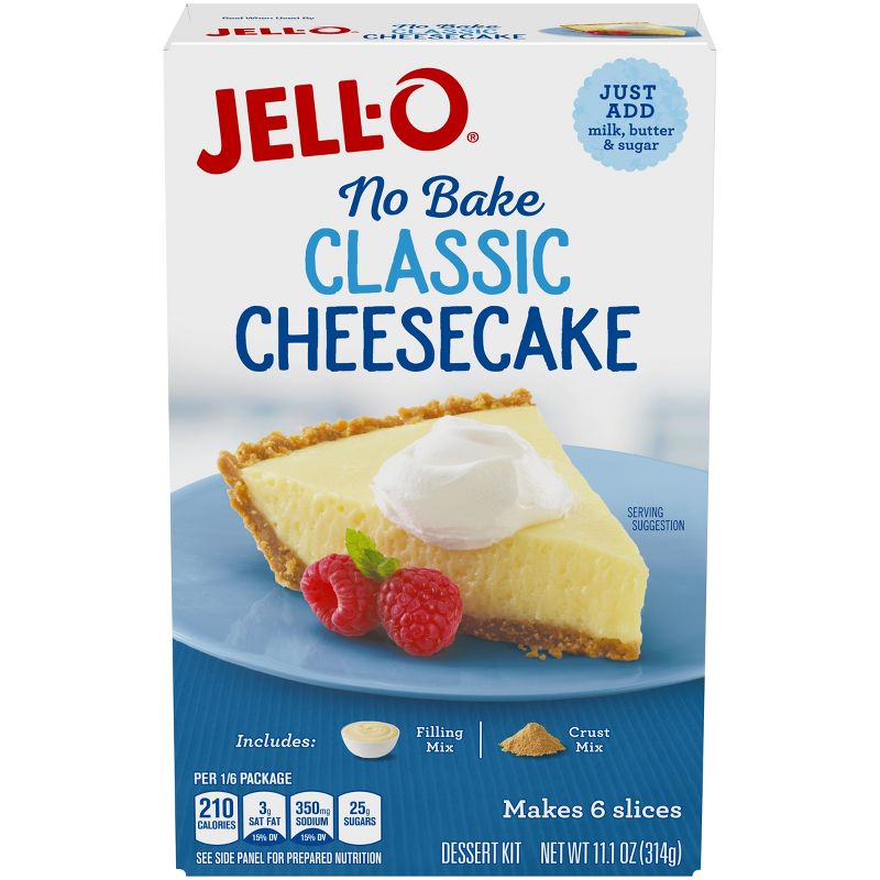 Jell-O No Bake Real Cheesecake Dessert - 11.1oz