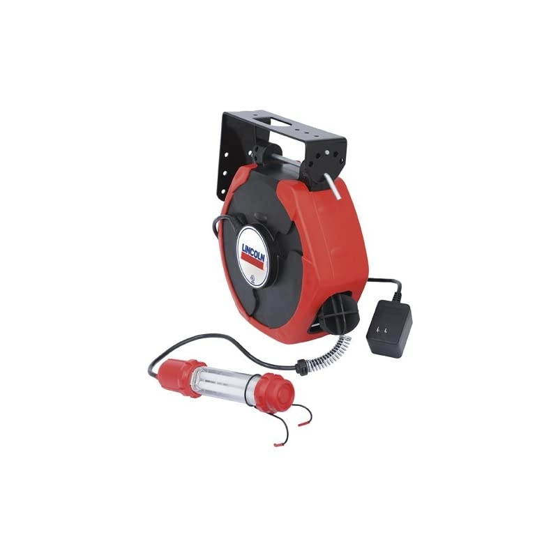 91026 Cord Medium Duty Reel with 13W Fluorescent Light 50Feet