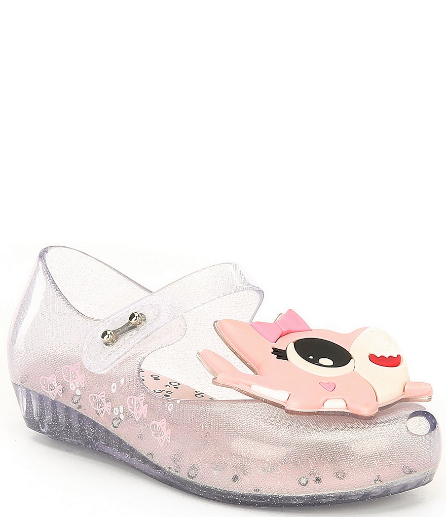 Mini Melissa Girls' Ultragirl Shark Mary Janes (Infant)