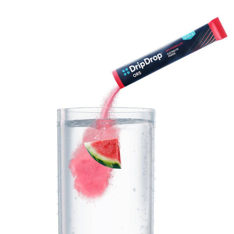 DripDrop ORS 10g Electrolyte Powder - Watermelon - 8ct