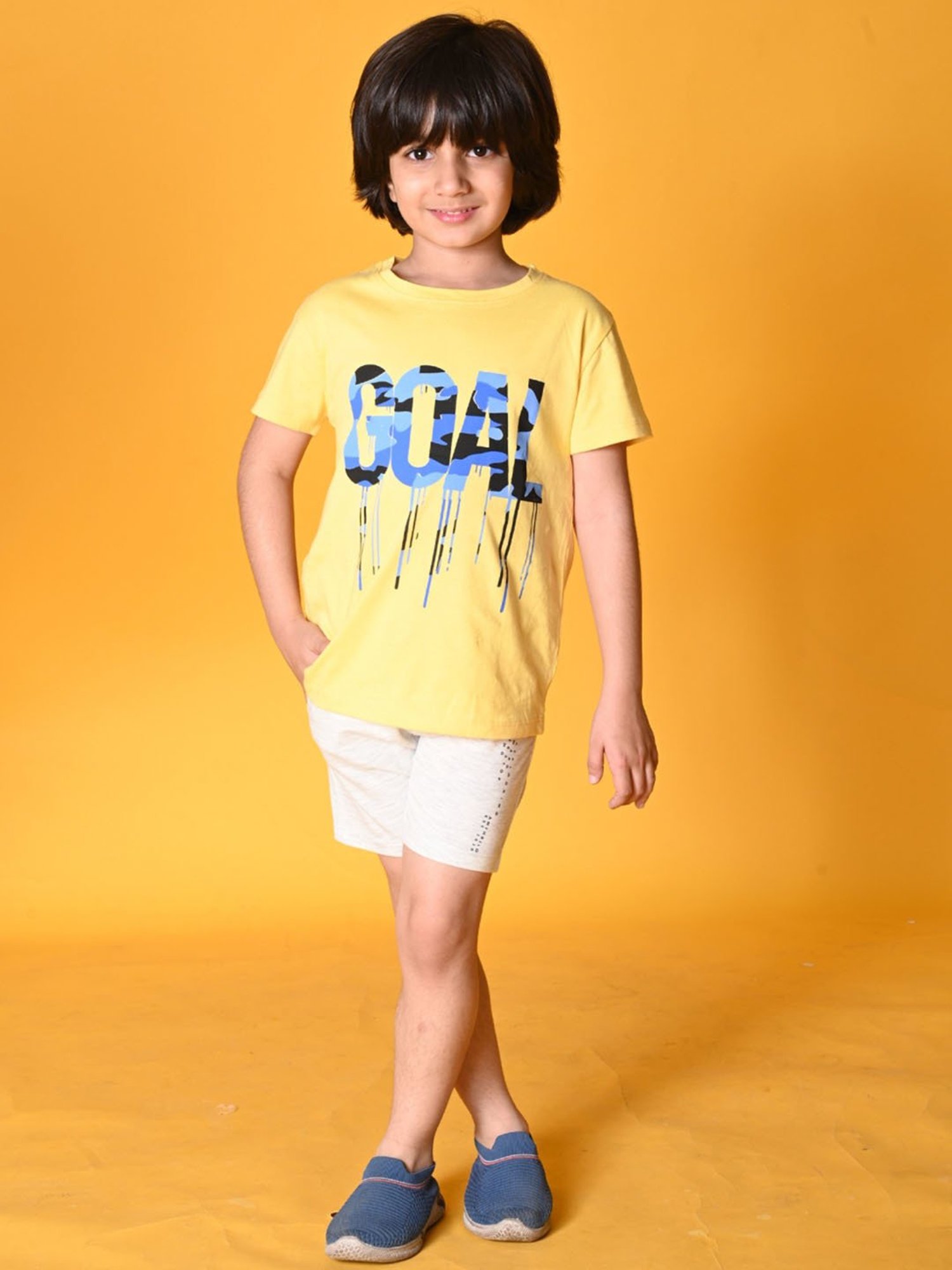 GJ baby Green & White Cotton Camouflage Full Sleeves T-Shirt Set