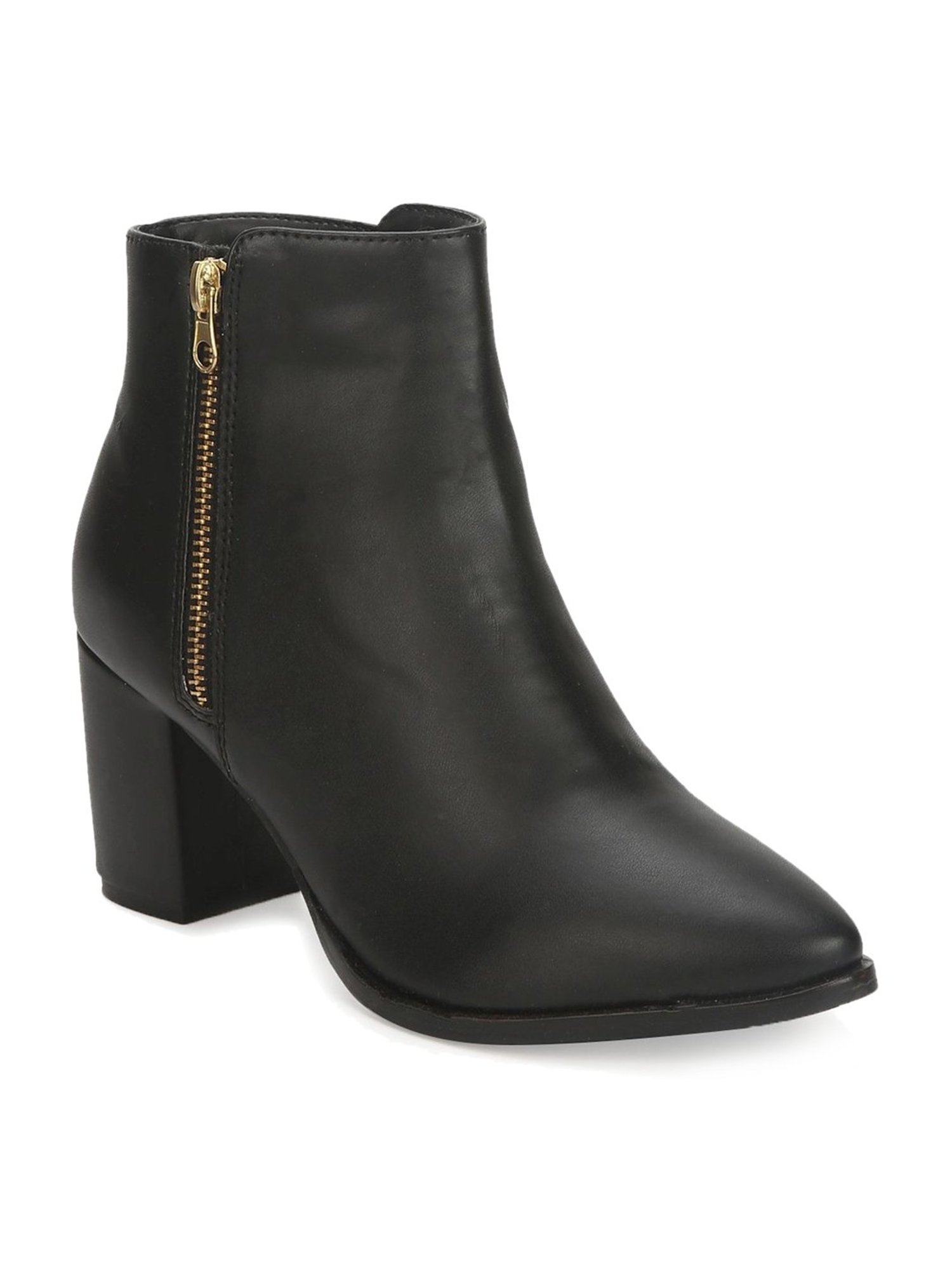Truffle Collection Women's Black Casual Booties