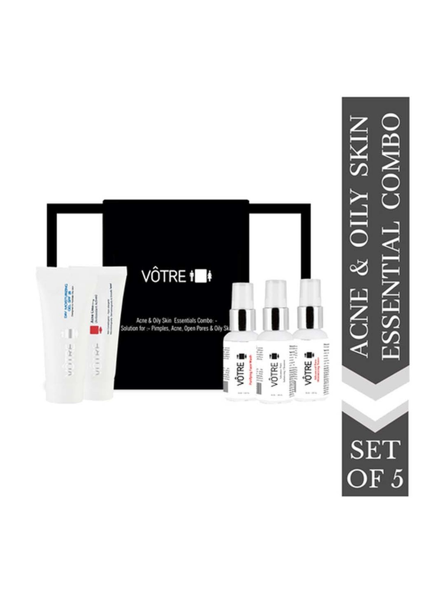 Votre Acne & Oily Skin Essential Combo Solution