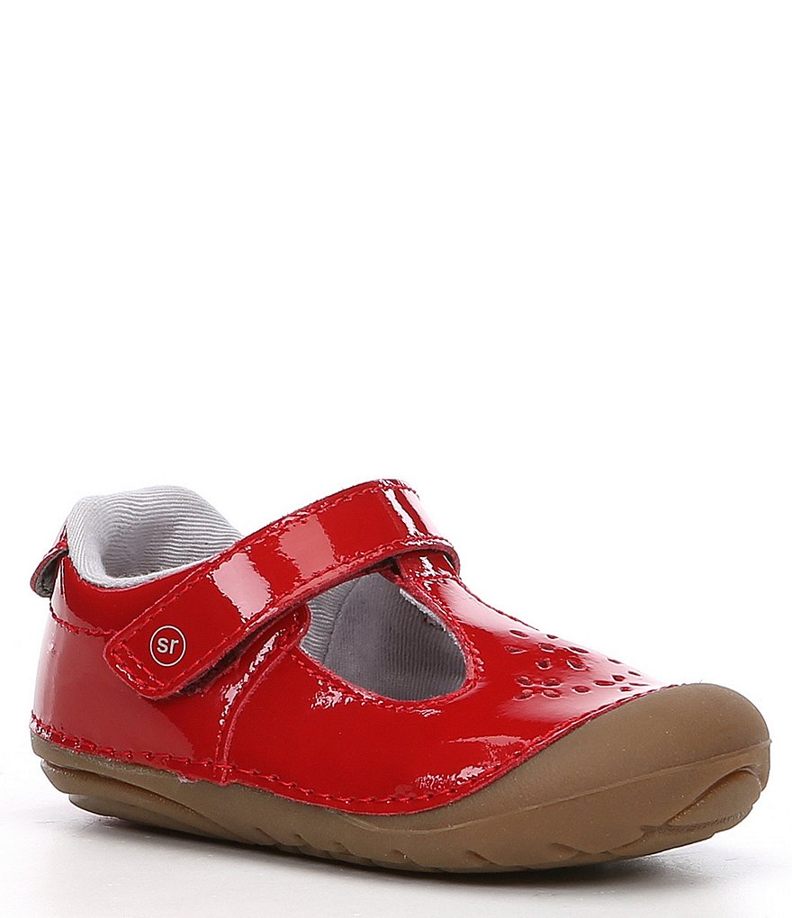 Stride Rite Girls' Amalie Soft Motion T-Strap Sandals (Infant)